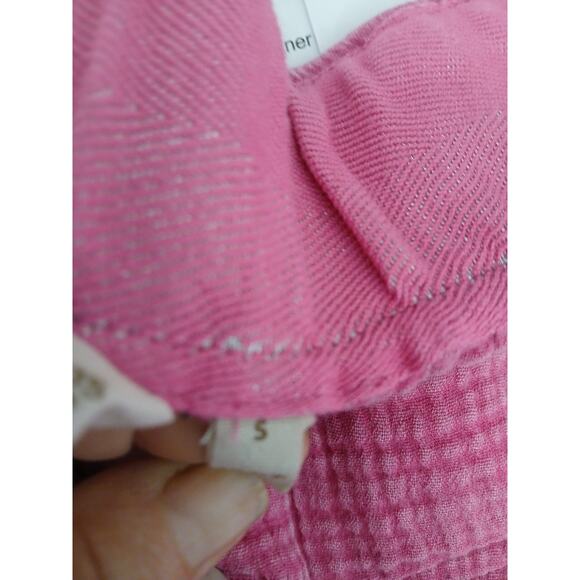 Soft Suroundings Pink Shorts w/Pockets Elastic Waist Made in India S - Picture 12 of 13